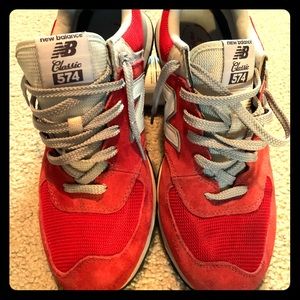 Men’s New Balance Classic 574 shoes.